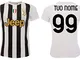 Maglia Personalizzata bianconera Ufficiale 2021 Tuo Nome e Numero Personalizzabile 2020-20...