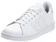 adidas Advantage Sh, Scarpe da Ginnastica Donna, Bianco (Cloud White/Cloud White/Light Gra...