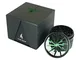 AFTER GROW, grinder per erba in 4 pezzi, modello Thorinder, 6,4 cm, colore verde