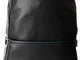 Calvin Klein Ck Direct Round Backpack - Borse a spalla Uomo, Nero (Black), 1x1x1 cm (W x H...