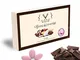 CONFETTI al Cioccolato Fondente -SCELTA TRA TANTI COLORI- Confezioni da 1 KG. (Rosa)