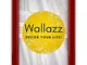 Wallazz Cornice PORTAFOTO in Legno da Parete, Made in Italy, Stile COLORATO, Dimensione 50...