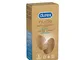 Durex – Preservativi Nude XL – 8 Preservativi Extra sottili e Extra Large