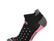 MICO - Calza per Donna per la Corsa Basso Extralight - Nero Rosa-M