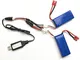 hsvgjsfa Batteria Caricabatterie Accessori X8C, X8C X8W X8G X8Hc X8Hw X8Hg 7.4V 2500Mah Rc...
