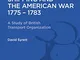 Shipping and the American War 1775-83: A Study of British Transport Organization