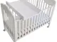 Italbaby 050.6015-05 Fasciatoio PVC, 2 Lati, Fondo Rigido, Bianco, 4.41 pounds, 0, 1