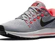 Nike Wmns Air Zoom Vomero 12, Scarpe da Corsa Donna, Grigio (Wolf Grey/Black/Pure Platinum...