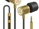 LUDOS ULTRA Auricolari In-Ear Cuffie, Cuffiette con Microfono, Massimo Comfort, Audio Cris...