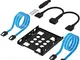 Sabrent Kit montaggio telaio interno da 3,5 pollici a 2 x SSD / 2,5 pollici [SATA e cavi a...