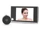 8,9 cm LCD digitale spioncino campanello con 120 ° obiettivo grandangolare video record ph...