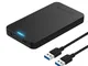 Sabrent Case SSD/HDD Hard Disk Esterno da SATA 2.5 pollici a USB 3.2 Gen 1, Custodia per d...