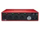 Focusrite Scarlett 18i8 interfaccia audio USB per registrare, produrre e finalizzare tracc...