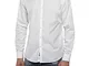 REPLAY M4948a.000.83214 Camicia, Bianco (White 1), Small Uomo