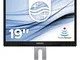 Philips 19P4QYEB Monitor 19" LED IPS, Flicker Free, 5:4, 1280 x 1024, 5 ms, Display Port,...