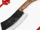 Hobby Hut HH-328, Coltello a Lama Fissa, Coltello da Caccia in Acciaio al Carbonio 1095 Pe...