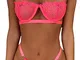 Yutdeng Intimo Donna Sexy Lingerie 2 Pezzi Reggiseno ed Slip Soft Completi Intimi Pizzo Mo...