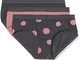 Schiesser Multipack 3Pack Panties Mutande, Multicolore (Sortiert 1 901), M (Pacco da 3) Ba...
