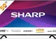 Sharp Aquos 50DL6E 50" Frameless Android 9.0 Smart TV 4K Ultra HD, Wi-Fi, DVB-T2/S2, 3840...