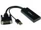 StarTech.com Adattatore Video DVI a HDMI con alimentazione USB e Audio -Convertitore DVI-D...