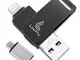 Looffy Chiavetta USB 64GB per iPhone Memoria USB iOS Flash Drive 3.0 Pendrive Type C per i...