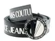 Versace Jeans Couture - Cintura da uomo reversibile regolabile in due tonalità, 28-44, per...