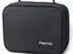 FREETOO Beauty Case da Appendere Borsa da viaggio 6 scomparti Kit da viaggio portatile imp...