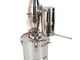 Distillatore di alcol in acciaio inox 304 con alcol Moonshine etanolo, alcool, etanolo, bo...