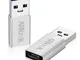 Adattatore da USB C a USB 3.0, adattatore da ARKTEK tipo C (femmina) a USB A 3.0 (maschio)...