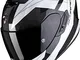 CASCO SCORPION EXO-1400 CARBON AIR LEGIONE WHITE S