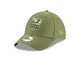 New Era Philadelphia Eagles 39thirty Stretch cap On Field 2019 Salute To Service Olive - L...