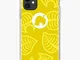 Design New Nook Horizons Crossing Phone Yellow Animal Custodia Protettiva per Telefono con...