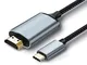 lulaven USB C to HDMI Cable, Type c to HDMI Adapter 4K Thunderbolt 3 to HDMI Cable Compati...
