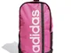 Adidas Linear Bp, Zaino Sportivo Unisex Adulto, Pulse Magenta/Black/Clear Pink, Taglia uni...