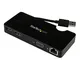 STARTECH.COM Docking Station Mini per Laptop Universale USB 3.0 a Doppia Uscita con adatta...