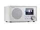 AUNA Silver Star - Radio Internet, Mini, DAB+/FM, WiFi, Bluetooth, USB, AUX-In, Line Out,...