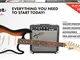 Fender Squier Stratocaster SSS Pack 10G BSB Kit Chitarra Elettrica Brown Sunburst con Ampl...