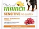 Natural Trainer Sensitive No Gluten Cibo per Cani Adulti con Agnello - 12kg