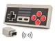 Link-e : Wireless gamepad controller di gioco con funzione turbo per console Nintendo Mini...