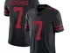 SSLONG Maglietta per uomo di rugby 7 AEPERNIC NFL San Francisco 49ers Legend Ricamo Craft...