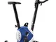 Festnight Cyclette Ellittica con Cinghia di Resistenza Blu 100 kg,Cyclette da Casa,Cyclett...
