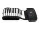 ammoon Pianoforte Silicone Portatile 88 Tasti in Rotola Pieghevole a Mano a Rotazione con...