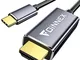 Cavo USB C a HDMI 4K 30Hz, Cavi USBC Tipo C a HDMI, Cable USB C 3.1 Thunderbolt 3/4 to HDM...