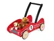 Pinolino Girello in legno Kimi con sistema frenante con ruote in legno gommato per bambini...
