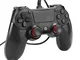 Controller Powcan PS4 Controller cablato per Playstation 4 Dual Vibration Shock Joystick G...