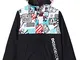 DC Shoes Defy, Giacca da Sci/Snowboard Bambino, White Yth Mini Ply Print, S