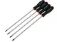 Neilsen CT2899 Set di 4 cacciaviti a Forma di Stella Torx, 250 mm, T15, T20, T25, T30 x 25...