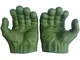 Yoohh, Mani di Hulk in PVC, guantoni giocattolo da supereroe per costumi e cosplay, per ba...