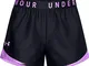 Under Armour Play Up Shorts 3.0, Pantaloncini Donna, Nero (Black/Exotic Bloom/Exotic Bloom...