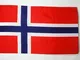 AZ FLAG Bandiera Norvegia 90x60cm - Bandiera Norvegese 60 x 90 cm